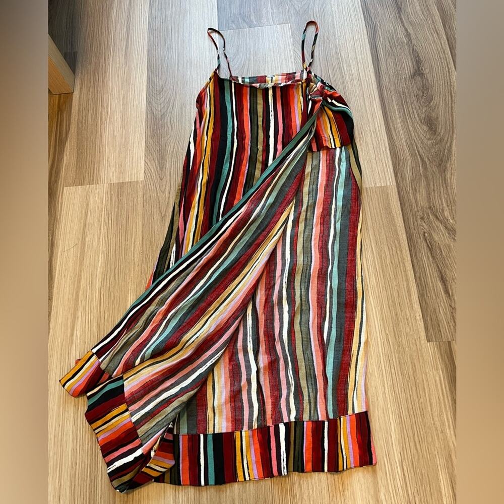 Free People Striped Tunic, Size XS, Multicolor, Beach, Lake, Summer - Picture 2 of 8